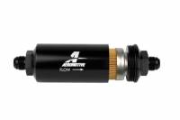 Aeromotive - Aeromotive In-Line Filter - (AN -8 Male) 10 Micron Fabric Element Bright Dip Black Finish - Image 3