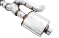 AWE Tuning - AWE 20-21 Jeep Gladiator JT 3.6L Tread Edition Cat-Back Single Side Exhaust - Diamond Blk Ti - Image 2