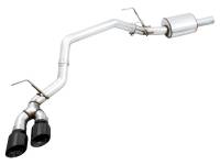 AWE 09-18 RAM 1500 5.7L (w/o Cutout) 0FG Single Side Exit Cat-Back Exhaust - Diamond Blk Tips