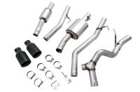 AWE Tuning - AWE 20-21 Jeep Gladiator JT 3.6L Tread Edition Cat-Back Dual Exhaust - Diamond Black Tip - Image 10