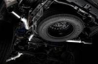 AWE Tuning - AWE 20-21 Jeep Gladiator JT 3.6L Tread Edition Cat-Back Dual Exhaust - Diamond Black Tip - Image 13