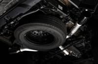 AWE Tuning - AWE 20-21 Jeep Gladiator JT 3.6L Tread Edition Cat-Back Dual Exhaust - Diamond Black Tip - Image 14