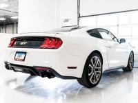 AWE Tuning - AWE 2018+ Ford Mustang GT (S550) Cat-back Exhaust - Touring Edition (Quad Diamond Black Tips) - Image 4