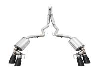 AWE Tuning - AWE 2018+ Ford Mustang GT (S550) Cat-back Exhaust - Touring Edition (Quad Diamond Black Tips) - Image 5