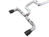 AWE Ford Focus RS Track Edition Cat-back Exhaust - Diamond Black Tips