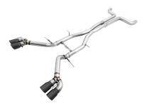 AWE 16-19 Chevy Camaro SS Non-Res Cat-Back Exhaust - Track Edition (Quad Diamond Black Tips)