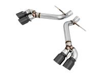 AWE 16-19 Chevrolet Camaro SS Axle-back Exhaust - Track Edition (Quad Diamond Black Tips)