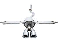 AWE Tuning - AWE 2016+ Honda Civic Si Touring Edition Exhaust w/Front Pipe & Dual Chrome Silver Tips - Image 7