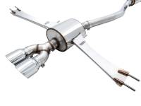 AWE Tuning - AWE 2016+ Honda Civic Si Touring Edition Exhaust w/Front Pipe & Dual Chrome Silver Tips - Image 9