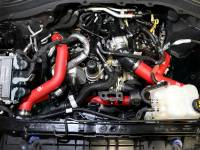 aFe Power (Advanced FLOW Engineering) - aFe 20-23 Ford Explorer ST V6 3.0L (tt) BladeRunner Aluminum Hot and Cold Charge Pipe Kit - Red - Image 6