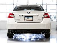 AWE Tuning - AWE Subaru WRX/STI VA/GV Sedan Track Edition Exhaust - Chrome Silver Tips (102mm) - Image 3