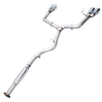 AWE Tuning - AWE Subaru WRX/STI VA/GV Sedan Track Edition Exhaust - Chrome Silver Tips (102mm) - Image 5