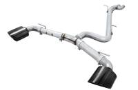 AWE 17-19 Audi RS3 8V Track Edition Exhaust - Diamond Black Tips RS-Style Tips