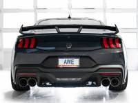 AWE Tuning - AWE 2024 Ford Mustang Dark Horse S650 RWD SwitchPath Catback Exhaust w/ Quad Chrome Silver Tips - Image 5