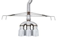 AWE Tuning - AWE 2017+ Honda Civic Type R Track Edition Exhaust w/Front Pipe & Triple Chrome Silver Tips - Image 2