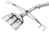 AWE Tuning - AWE 2017+ Honda Civic Type R Track Edition Exhaust w/Front Pipe & Triple Chrome Silver Tips - Image 3