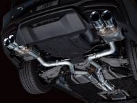 AWE Tuning - AWE 2024 Ford Mustang GT Fastback S650 RWD SwitchPath Catback Exhaust w/ Quad Chrome Silver Tips - Image 3