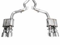 AWE Tuning - AWE 2024 Ford Mustang GT Fastback S650 RWD SwitchPath Catback Exhaust w/ Quad Chrome Silver Tips - Image 14