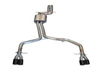 AWE Audi B8 S5 4.2L Track Edition Exhaust System - Diamond Black Tips