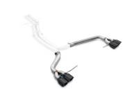 AWE Porsche Macan Track Edition Exhaust System - Diamond Black 102mm Tips
