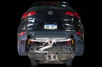 AWE Tuning - AWE VW MK7 GTI Touring Edition Exhaust - Diamond Black Tips - Image 2