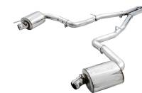 AWE 2015+ Dodge Challenger 6.4L/6.2L Non-Resonated Touring Edition Exhaust - Use Stock Tips