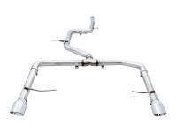 AWE Tuning - AWE 18-21 Volkswagen Jetta GLI Mk7 Track Edition Exhaust - Chrome Silver Tips (Fits OEM DP) - Image 4