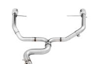 AWE Tuning - AWE VW MK7 Golf Alltrack/Sportwagen 4Motion Track Edition Exhaust - Polished Silver Tips - Image 3