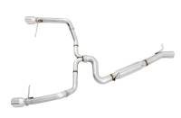 AWE Tuning - AWE VW MK7 Golf Alltrack/Sportwagen 4Motion Track Edition Exhaust - Polished Silver Tips - Image 4