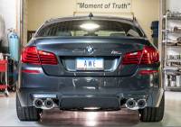 AWE Tuning - AWE BMW F10 M5 Touring Edition Axle-Back Exhaust Chrome Silver Tips - Image 2