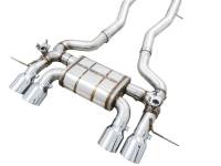 AWE Tuning - AWE SwitchPath Catback Exhaust for BMW G8X M3/M4 - Chrome Silver Tips - Image 11
