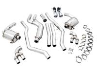 AWE Tuning - AWE 2019+ BMW M340i (G20) Non-Resonated Touring Edition Exhaust - Quad Chrome Silver Tips - Image 8