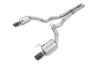 AWE Tuning - AWE S550 Mustang GT Cat-back Exhaust - Touring Edition (Diamond Black Tips) - Image 1