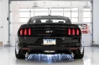AWE Tuning - AWE S550 Mustang GT Cat-back Exhaust - Touring Edition (Diamond Black Tips) - Image 2