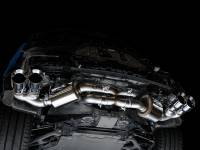 AWE Tuning - AWE 2020 Chevrolet Corvette (C8) Touring Edition Exhaust - Quad Chrome Silver Tips - Image 6