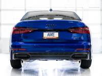 AWE Tuning - AWE Audi 2019-2023 C8 A6/A7 3.0T Touring Edition Cat-back Exhaust- Turn Downs - Image 6