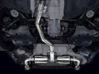 AWE Tuning - AWE 19-23 BMW 330i / 21-23 BMW 430i Base G2X Touring Axle Back Exhaust - Chrome Silver - Image 3
