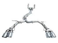 AWE Tuning - AWE 19-23 Audi C8 S6/S7 2.9T V6 AWD Track Edition Exhaust - Chrome Silver Tips - Image 11