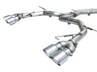 AWE Tuning - AWE 19-23 Audi C8 S6/S7 2.9T V6 AWD Track Edition Exhaust - Chrome Silver Tips - Image 14