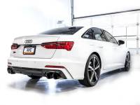 AWE Tuning - AWE 19-23 Audi C8 S6/S7 2.9T V6 AWD Track Edition Exhaust - Diamond Black Tips - Image 7
