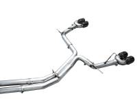 AWE Tuning - AWE 19-23 Audi C8 S6/S7 2.9T V6 AWD Track Edition Exhaust - Diamond Black Tips - Image 12