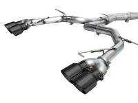 AWE Tuning - AWE 19-23 Audi C8 S6/S7 2.9T V6 AWD Track Edition Exhaust - Diamond Black Tips - Image 14
