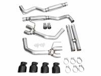 AWE Tuning - AWE 2024 Ford Mustang Dark Horse S650 RWD Track Edition Catback Exhaust w/ Quad Diamond Black Tips - Image 15