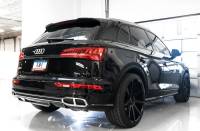 AWE Tuning - AWE Audi B9 SQ5 Resonated Touring Edition Cat-Back Exhaust - No Tips (Turn Downs) - Image 3