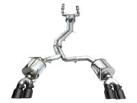 AWE Tuning - AWE 19-23 Audi C8 S6/S7 2.9T V6 AWD Touring Edition Exhaust - Diamond Black Tips - Image 15