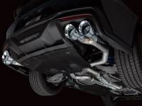 AWE Tuning - AWE 2024 Ford Mustang Dark Horse S650 RWD Track Edition Catback Exhaust w/ Quad Chrome Silver Tips - Image 11