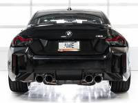 AWE Tuning - AWE 23-24 BMW G87 M2 Track Edition Exhaust - Chrome Silver Tips - Image 5
