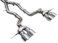 AWE Tuning - AWE 23-24 BMW G87 M2 Track Edition Exhaust - Chrome Silver Tips - Image 13