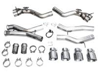 AWE Tuning - AWE 23-24 BMW G87 M2 Track Edition Exhaust - Chrome Silver Tips - Image 16