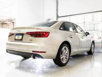 AWE Tuning - AWE Audi B9 A4 Touring Edition Exhaust Dual Outlet - Chrome Silver Tips (Includes DP) - Image 3
